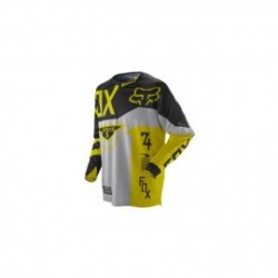 JERSEY FOX 360 MACHINA-NEGRO/GRIS/AMARILLO