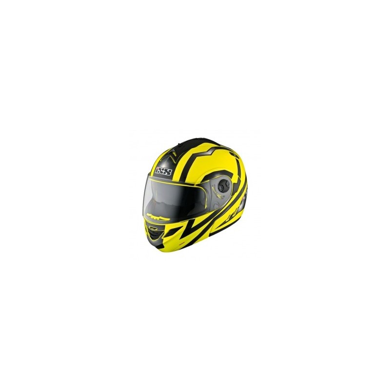 Casco IXS HX333 Stroke-Amarillo con Negro