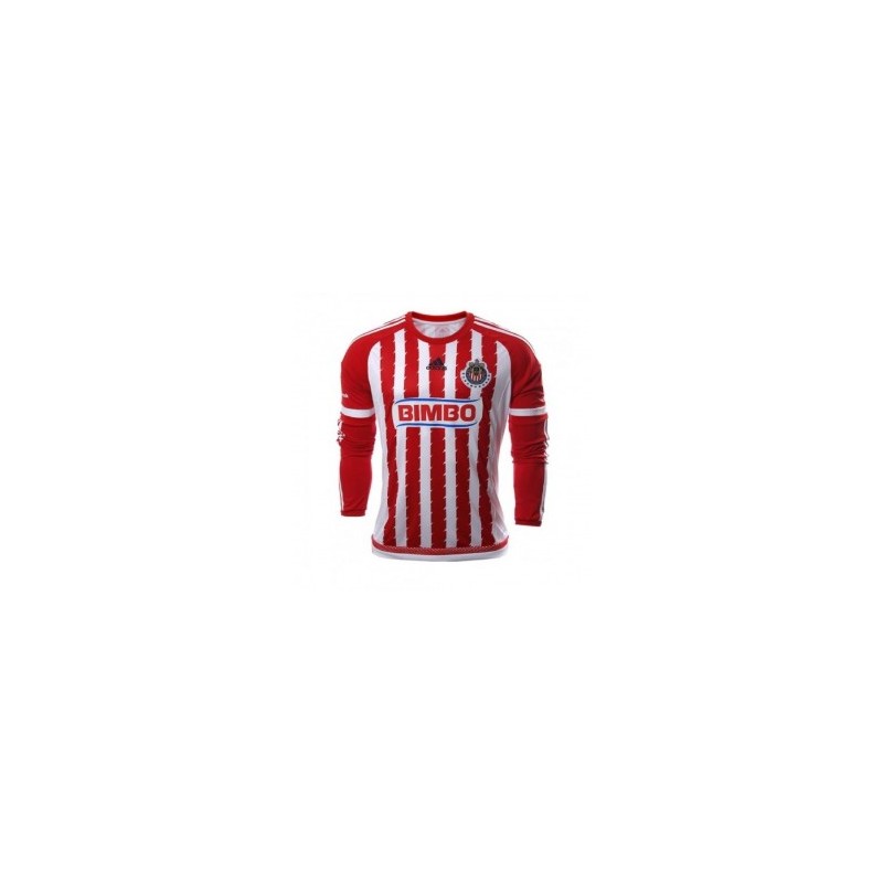 Jersey Adidas Local 15/16 - Rojo con Blanco
