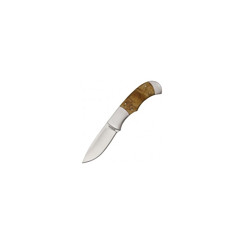 Browning Cuchillo Pursuit Cachas Burl Wood Con Funda