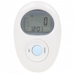 1.1" LCD Digital Pocket Water Resistant Pedometer with 3D Sensor (1xCR2032)