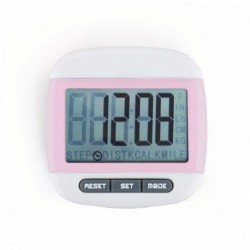 Mini LCD Pedometer (Rosa)