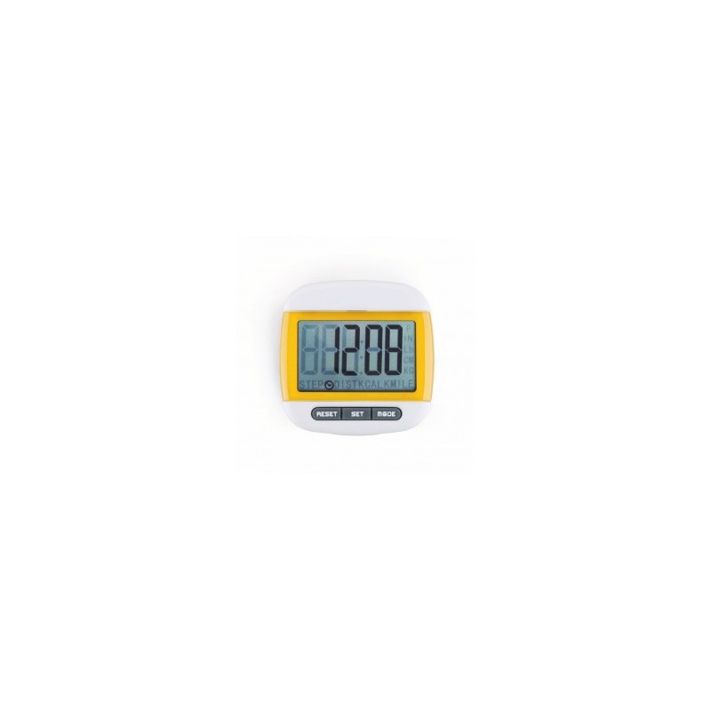 Mini LCD Pedometer (Amarillo)