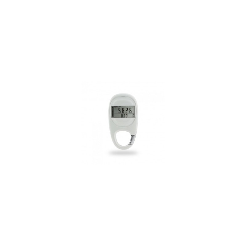 Step Count 3D Sensor pedometer(Blanco)