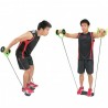 Espacio multifuncional Ejercicio Abdominal Fitness / tecnolog??a bidireccional de adelgazamiento Equipo - Verde + negro