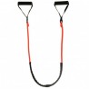 Cuerpo Fitness Ejercicio Paso Banda Pecho Revelador - Rojo + negro