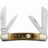 Boker Congress Old Stamp Hueso Antiguo Resacado