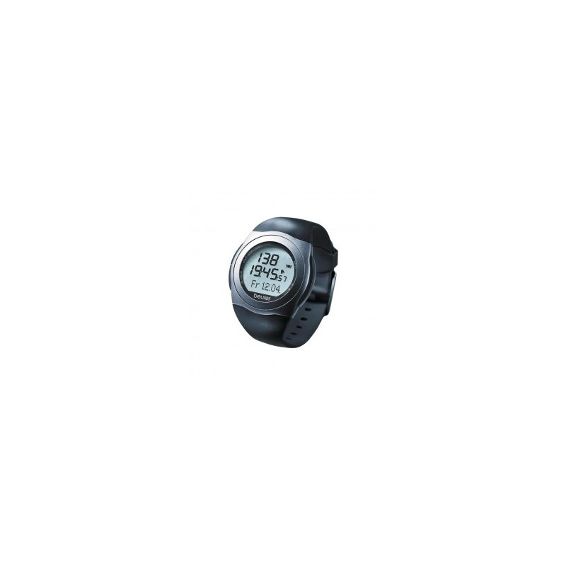 Reloj Monitor de Pulso Beurer PM25-Negro con Gris