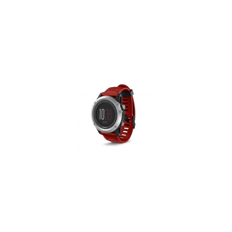 Reloj Multideporte Garmin Fenix 3-Rojo