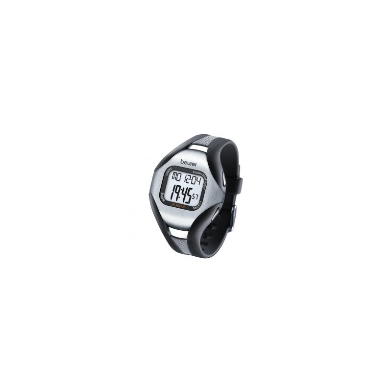 Reloj Monitor de Pulso Beurer PM18-Negro con Gris
