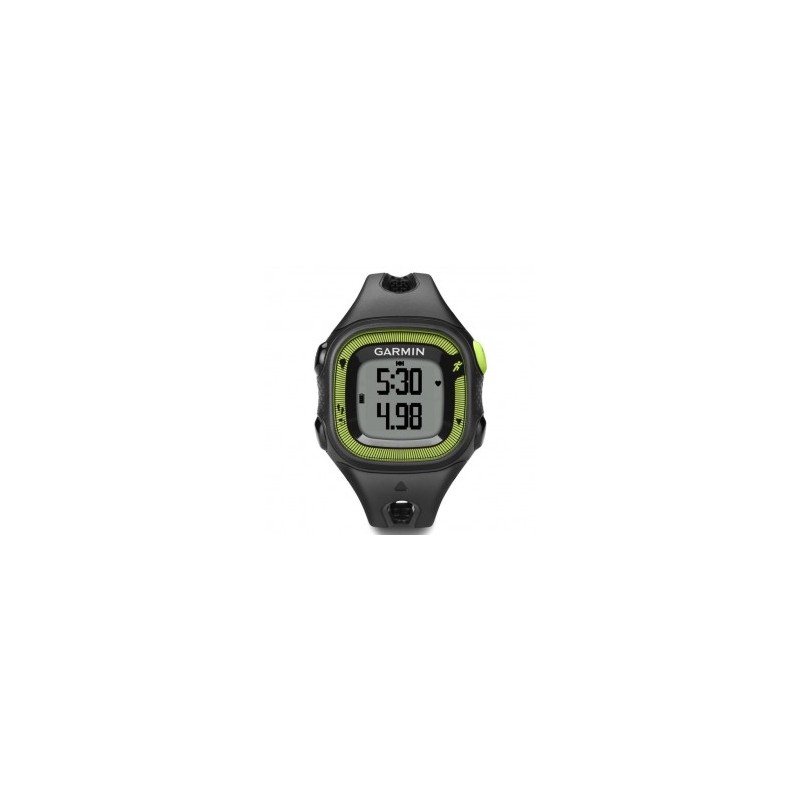Reloj de Fracuencia Cardíaca Garmin Forerunner 15 con Banda-Negro con Verde