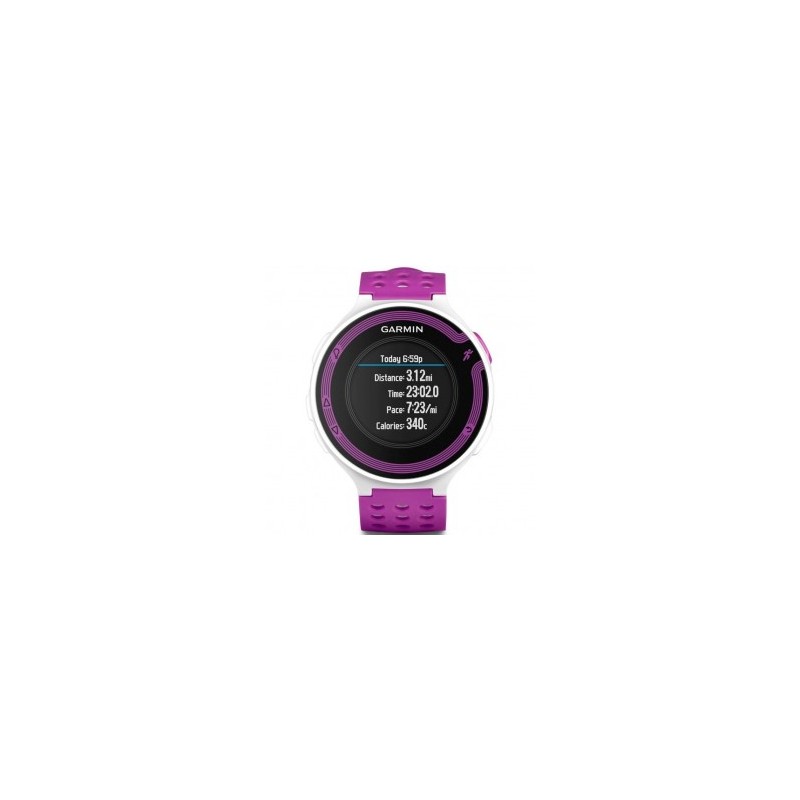 Reloj Garmin Forerunner 220 con Banda de Pecho-Morado con Blanco