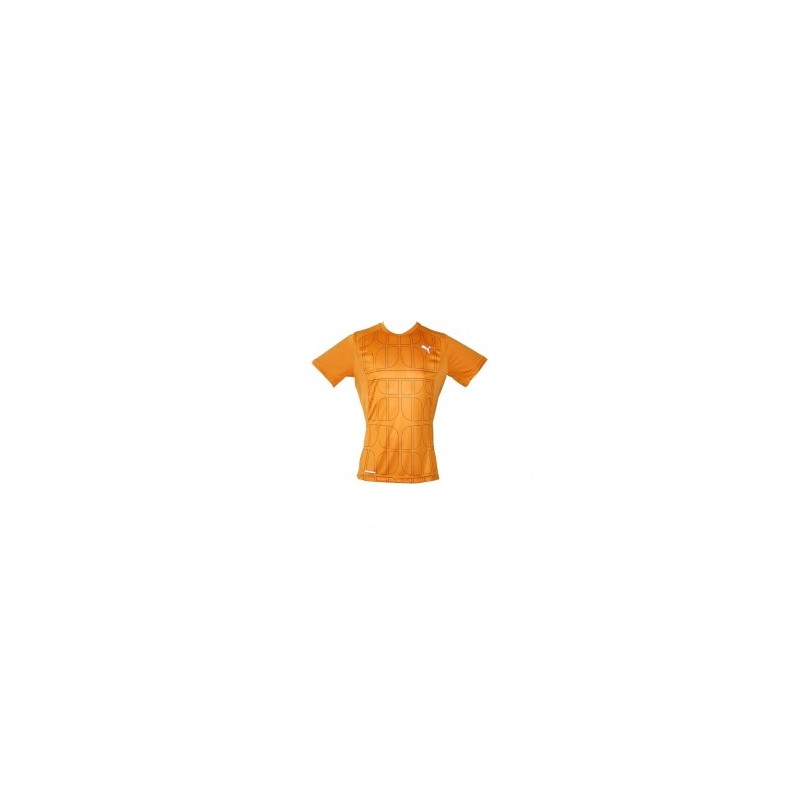 Playera para correr para Caballero Puma Running 50876404-Naranja