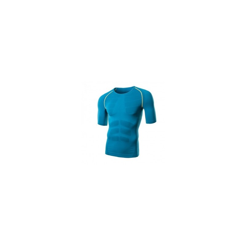 JOGAL Manga corta deportiva camiseta plástico Ropa hombre