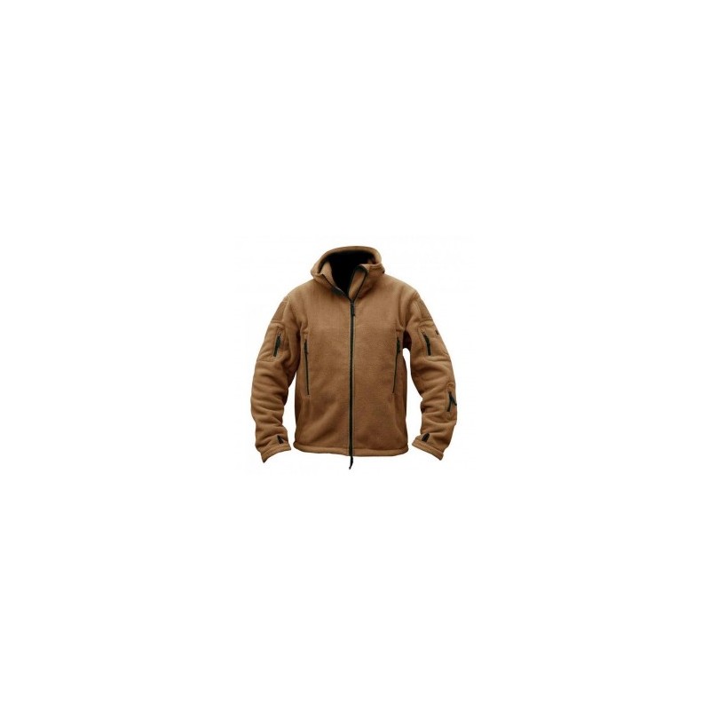 Softshell Jacket Polartec Thermal Al Aire Libre Escudo Deporte Senderismo Polar Con Capucha Bronce