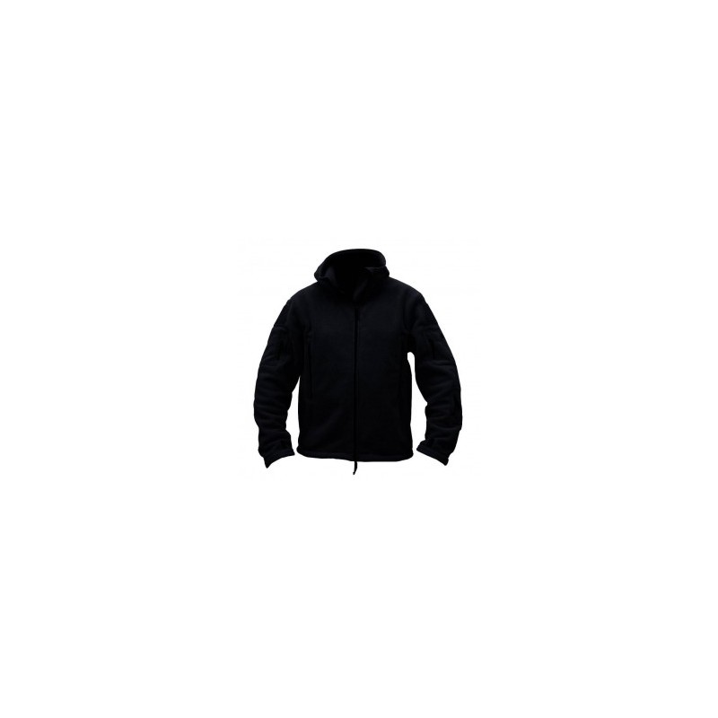 Softshell Jacket Polartec Thermal Al Aire Libre Escudo Deporte Senderismo Polar Con Capucha Negro