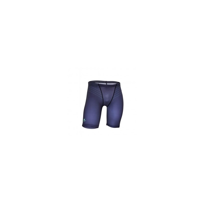 Malla corta de Licra de Atletisto para Hombre TriFerrari 3F con Tela Spand3x Blue