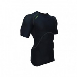 Pro Combat Playera Hombre Compresión Negro S-XL YT001