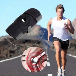 Neopreno ajustable elástico abierto de la rótula de la rodilla Brace sujetador Soporte Protector