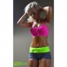 Cinturon Fitness FlipBelt-Naranja Punch