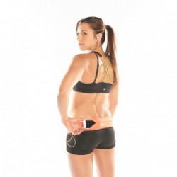 Cinturon Fitness FlipBelt-Carbon