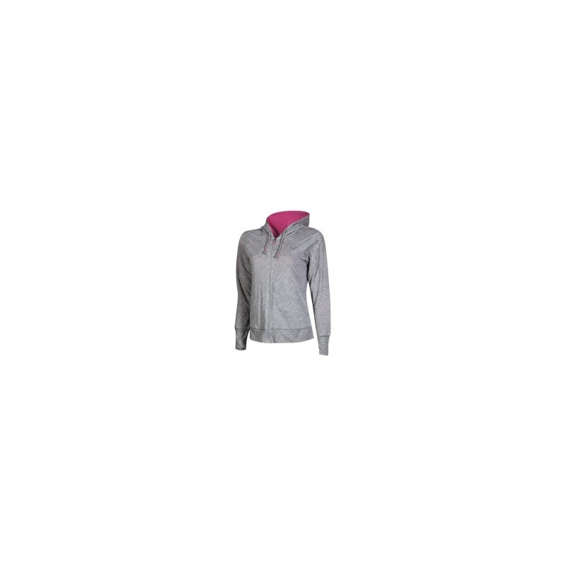 Sudadera Puma Studio Burnout Jacket-Gris