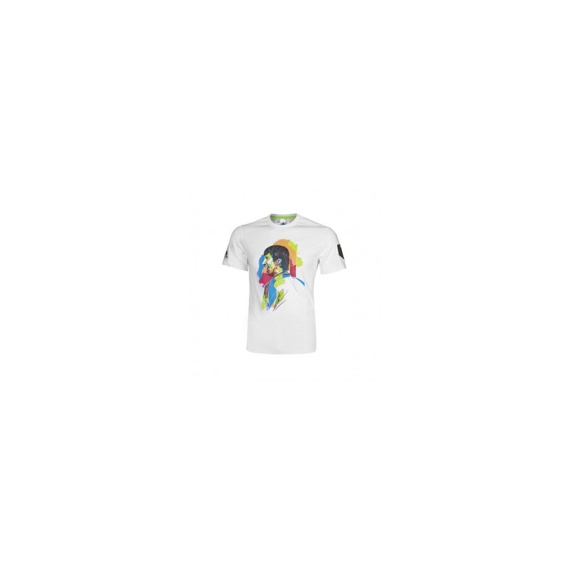 Playera Adidas-Blanco