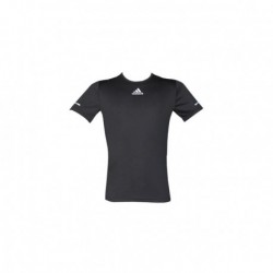Playera para correr de Hombre Adidas Sequencials S03011-Negro