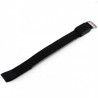 LED Safety Visibility Nylon Armband for Running Cycling Walking Skating with Flashing Steady Light Black