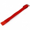LED Safety Visibility Nylon Armband for Running Cycling Walking Skating with Flashing Steady Light Red