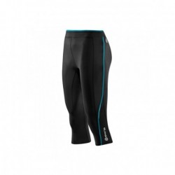 Capri de compresión SKINS B61073008FS-Negro con Azul