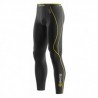 Pantalón de compresión SKINS B60052001S-Negro con Amarillo