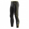 Pantalón de compresión SKINS B60052001S-Negro con Amarillo