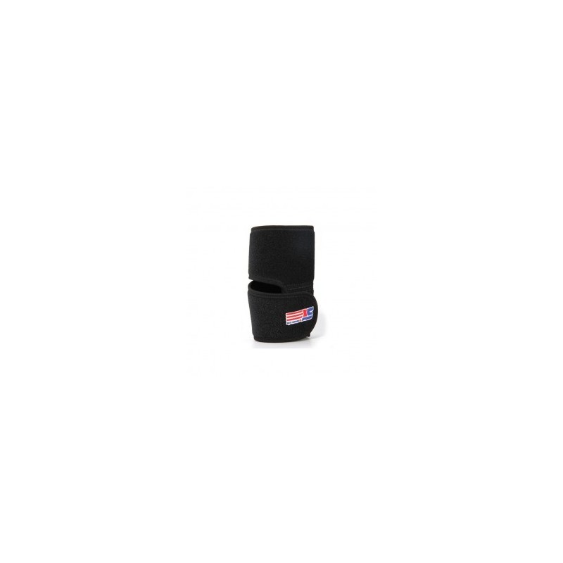 Codera Deporte Protección para Codo con Velcro Ajustable Negro