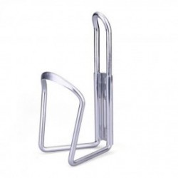 Bici de la bicicleta de ciclo del deporte Botella de agua de aluminio Manillar jaula Titular Plata