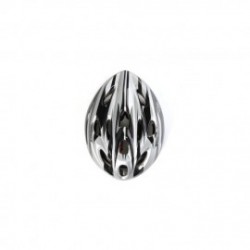 Elenxs Blanco Negro Montaña camino de la bicicleta MTB de la bici de ciclo del deporte de los hombres Casco + Visor L