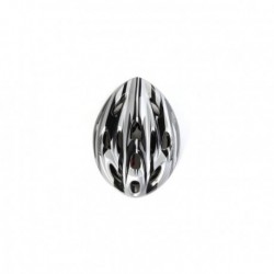 Elenxs Blanco Negro Montaña camino de la bicicleta MTB de la bici de ciclo del deporte de los hombres Casco + Visor L