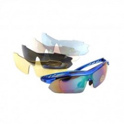 Elenxs Para bicicleta cómodo gafas de sol polarizadas Gafas Goggle Deportes UV + 5 Lente