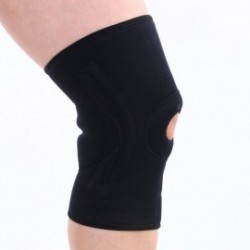 Elenxs Rótula Deportes rodillera 4 resortes Soporte Wrap protector elástico de alta calidad