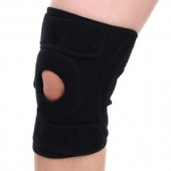 Elenxs Deportes Abrir la rótula de la rodilla Brace 4 resortes Soporte Wrap Protector de alta calidad