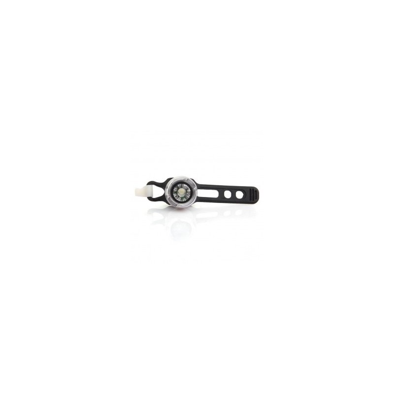 Luz Trasera Lámpara LED Impermeable Color Plata para Bicicleta Ciclismo Deporte