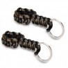 2pcs Cuerda Trenzada Militar + Hebilla Metal Verde para Exterior Deporte