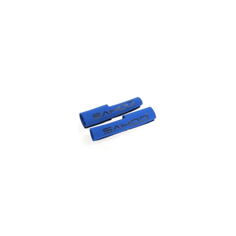 2 Protectores para Horquilla de Bicicleta Azul Neopreno Deporte