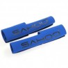 2 Protectores para Horquilla de Bicicleta Azul Neopreno Deporte