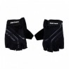 Guantes del dedo sahoo Bike Negro exterior transpirable deporte de la bicicleta GEL ciclo medios Negro XL