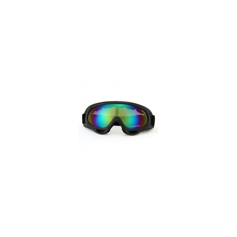 Gafas Protección para Moto Motocross Esqui Deporte Ajustable Negro
