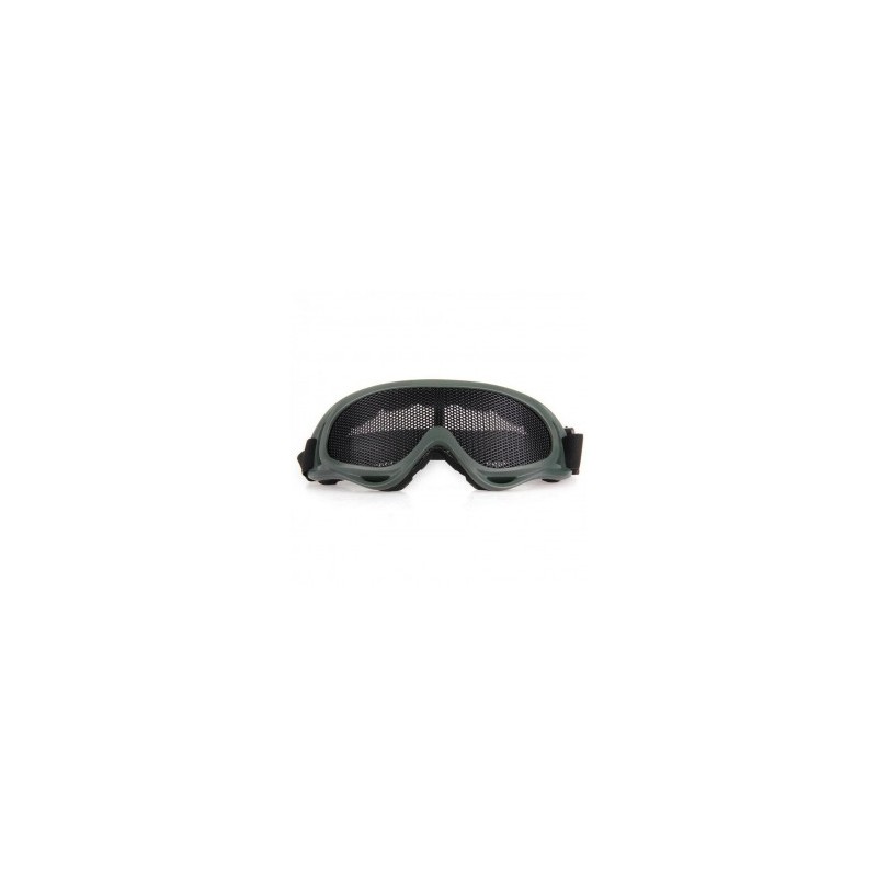 Gafas Protectoras Tacticas Rejilla Correa Ajustable Deporte Verde Militar