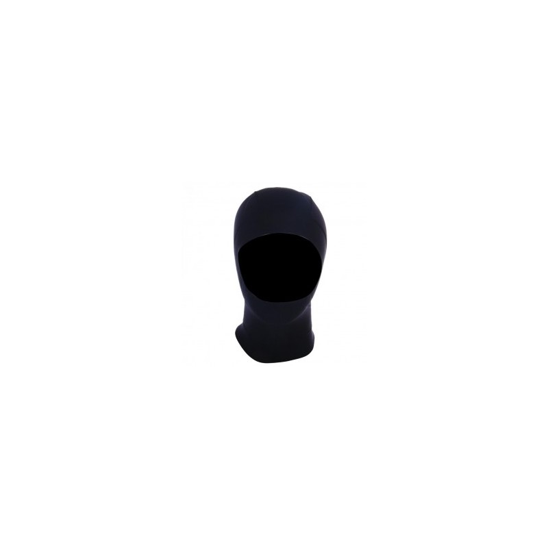 Capucha Gorra Cabeza Buceo Natación Elástico Deporte Color Negro Talla XL