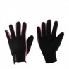 Par de Guantes para Buceo Natación Deporte Rosa + Negro Talla M-L 2.0mm
