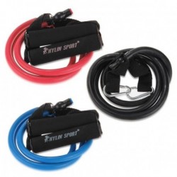 Set de 3 Banda Elástica Musculación Entrenamiento Gimnasio Deporte